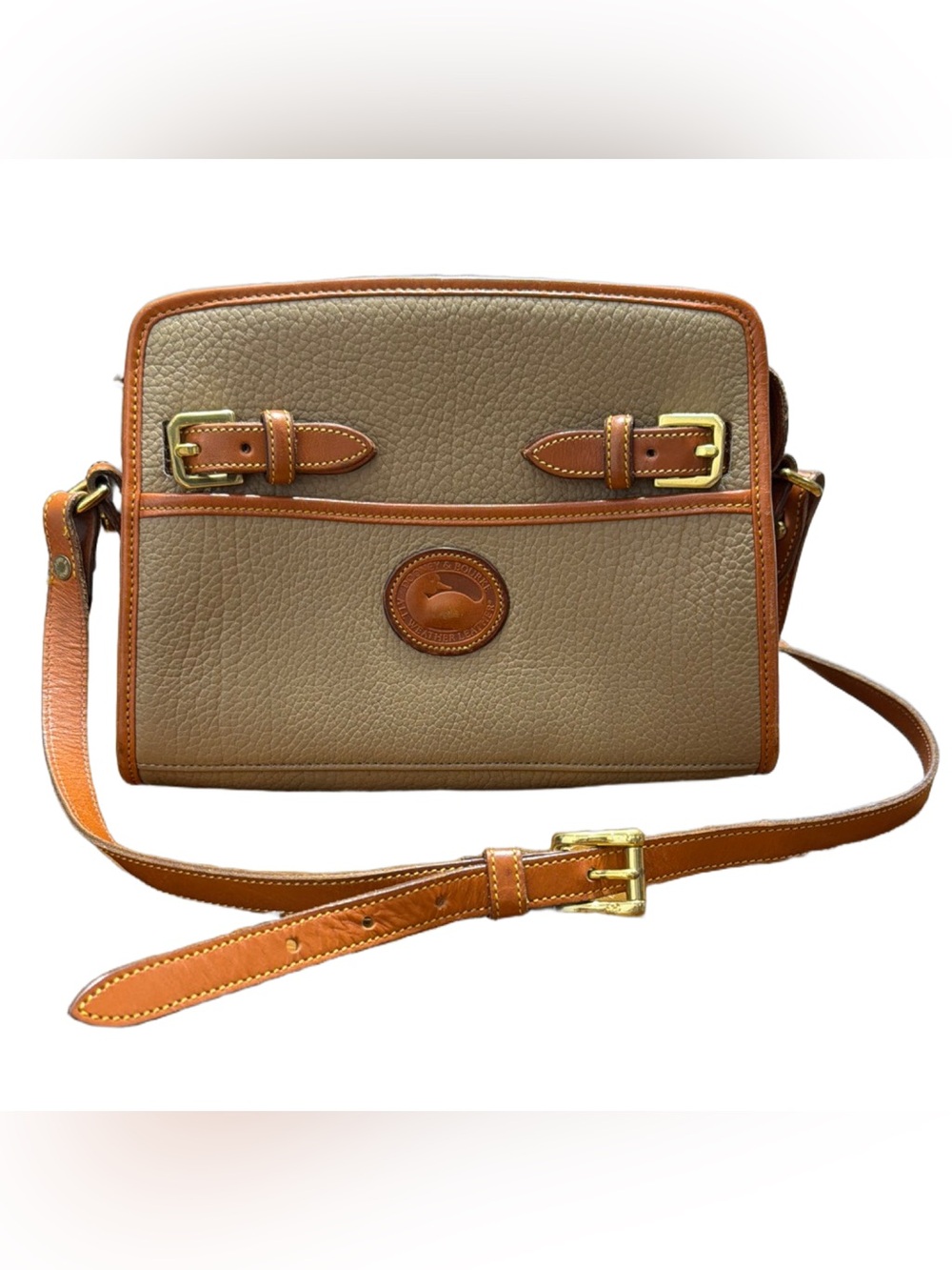 Dooney & Bourke • Vintage Awl All Weather Leather Crossbody Bag No A7-517710